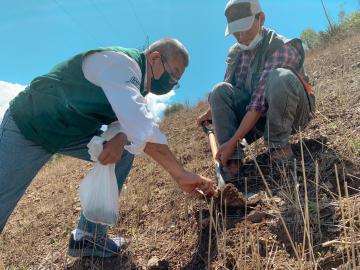 Áncash: INIA analiza calidad del suelo agrario en el distrito de Jangas