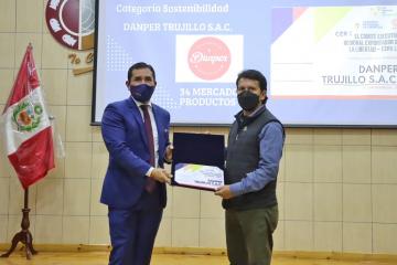 Danper recibe dos reconocimientos del Comité Ejecutivo Regional Exportador La Libertad (CERX LL)