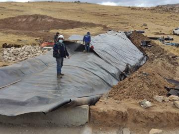 Huancavelica: 31 qochas intervenidas por Fondo Sierra Azul se encuentran en la última etapa de ejecución