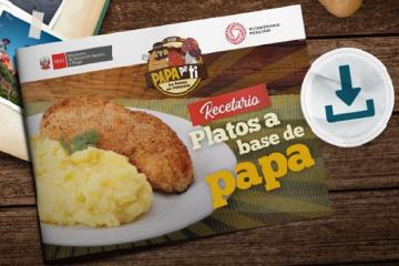 Midagri lanzó recetario de platillos a base de papa