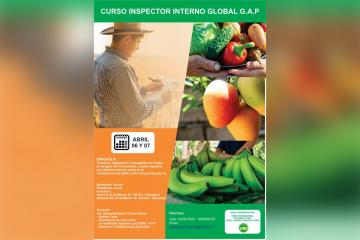 Realizarán curso para Inspector Interno Global G.A.P.