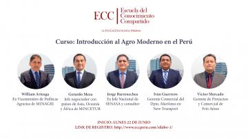 William Arteaga asesora a agroexportadores y empresarios en el Primer Curso de Agro Moderno de ECC