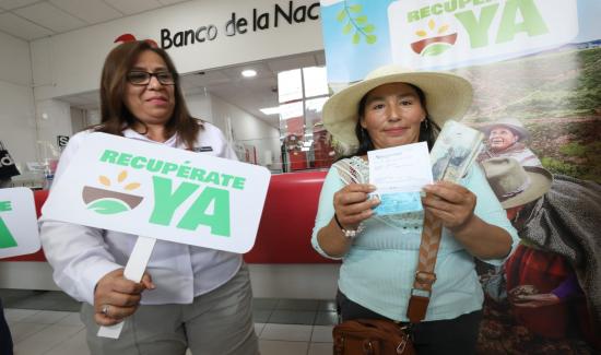 Midagri lanza bono "Recupérate ya" para apoyar a los productores ...