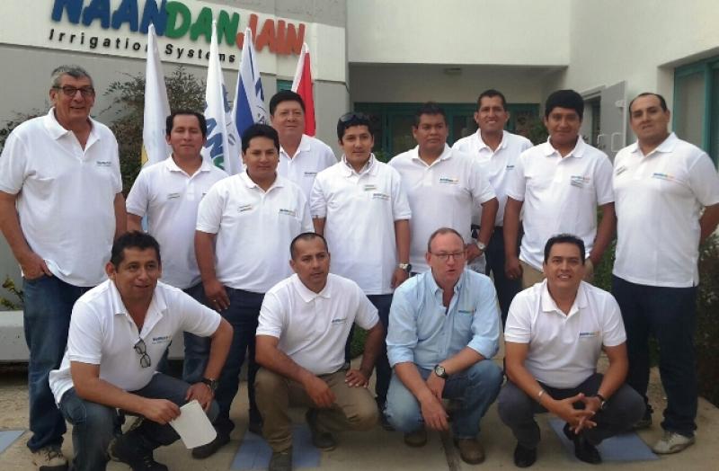 AGRICULTORES PERUANOS SE CAPACITAN EN MANEJO DE SISTEMAS DE RIEGO EN ISRAEL