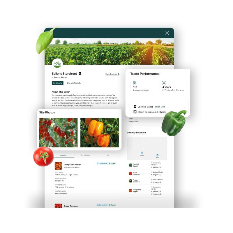 Agricultores podrán acceder a “vitrina virtual” para venta de productos