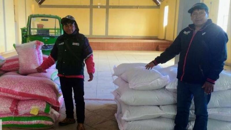 Agro Rural entregó 1.985 kits de semillas de cultivos transitorios a productores de nueve regiones del centro y sur del país declarados en emergencia