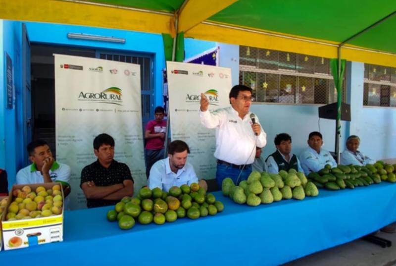 Agro Rural inicia expediente técnico para obra a favor de 442 familias en Huaura