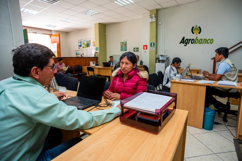 Agrobanco reprograma deudas de pequeños productores agropecuarios sin intereses