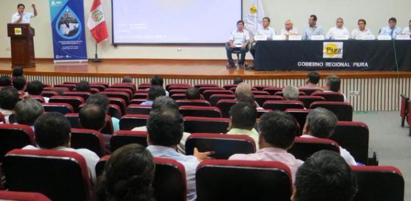 ANA PRESENTA PLAN NACIONAL DE RECURSOS HÍDRICOS EN PIURA