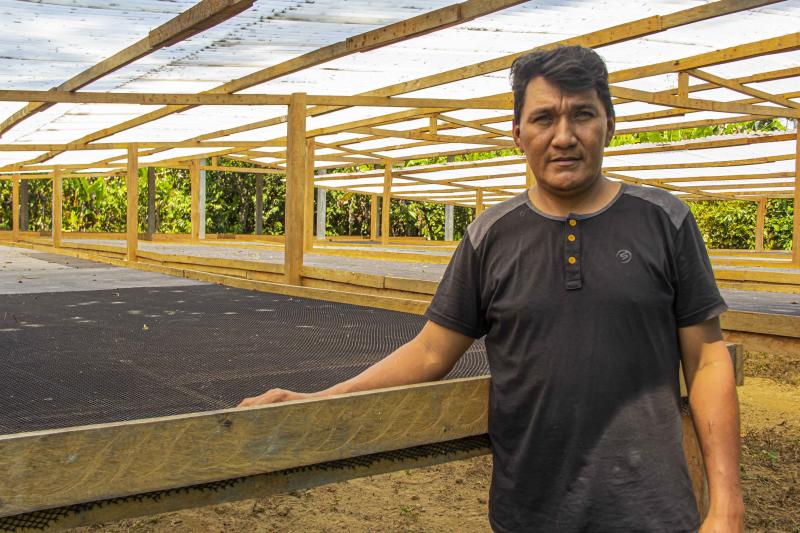 Asociación Agroecológica Huanganapampa implementó módulo de poscosecha de cacao