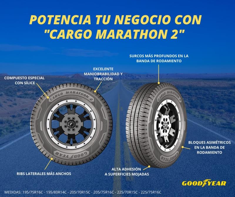 Cargo Marathon 2, el neumático que tu negocio necesita