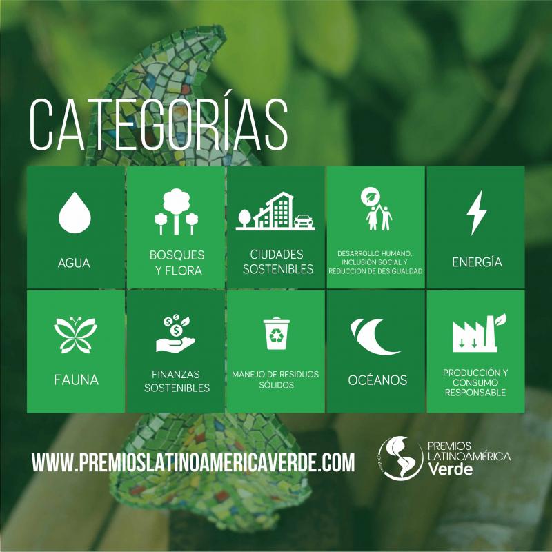 Comienza convocatoria de Premios Latinoamérica Verde