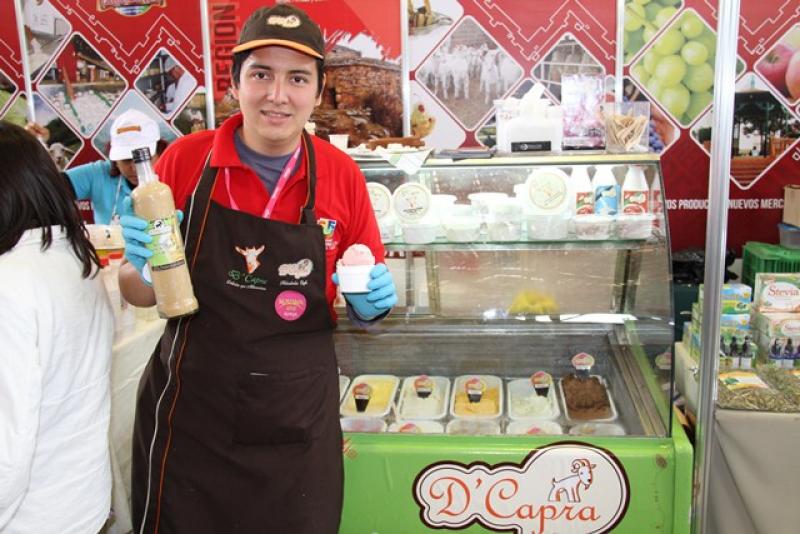 DCAPRA ESPERA PRODUCIR 8 MIL LITROS DE HELADOS ELABORADOS CON LECHE DE CABRA