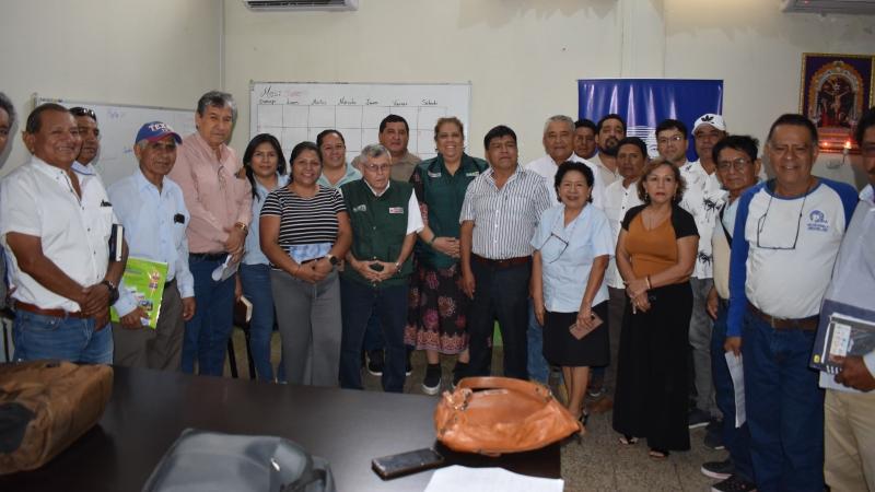 DRA Piura coordina acciones para la compra de arroz a los agricultores de la región