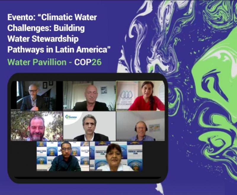 “El sector privado y el público deben trabajar en conjunto para impulsar la gestión sostenible del agua y contrarrestar los efectos del cambio climático en el Perú”