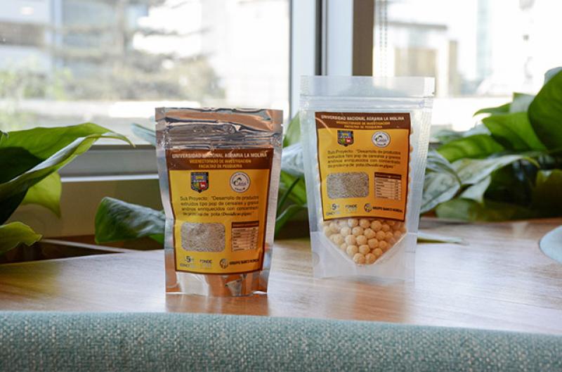 Elaboran producto a base de pota, cereales y granos andinos para combatir la anemia y desnutrición