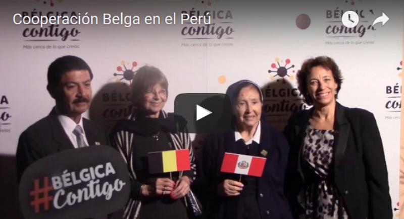 En la última década la cooperación belga en Perú  asciende a US$ 15 millones anuales