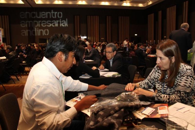 ENCUENTRO EMPRESARIAL ANDINO GENERÓ NEGOCIOS POR US$ 108 MILLONES 