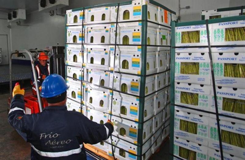 Espárragos y mangos representaron el 73% de las exportaciones vía aéra del Callao en 2019