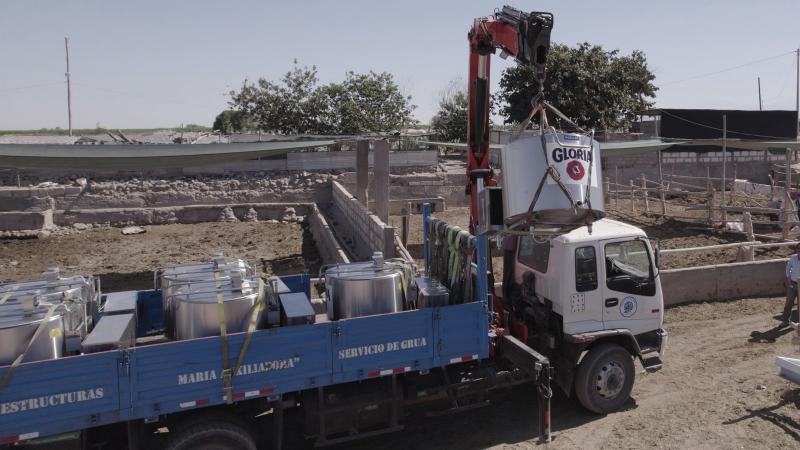 Gloria invierte S/ 1.2 millones en tecnología solar para impulsar a pequeños productores lecheros