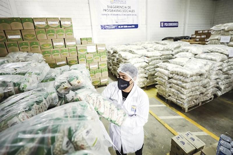 Gobierno distribuye más de 350 toneladas de alimentos