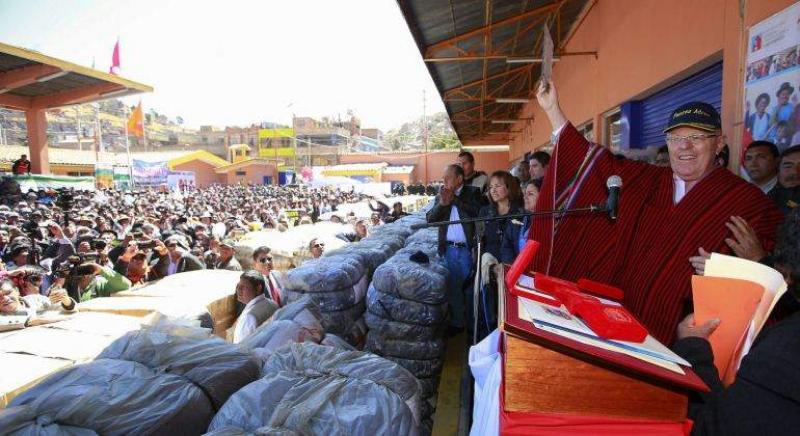Gobierno impulsará titulación, trabajo, agro, agua potable y salud
