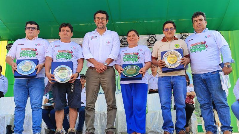 Gobierno reconoce a productores de Ucayali como “Héroes del Campo”