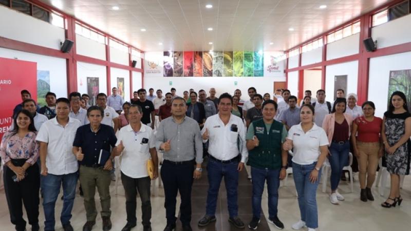 Gore San Martín destinará más de S/14 millones para financiar planes de negocios a través de Procompite Agrario