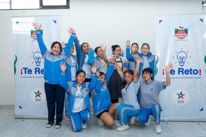 Hortifrut Perú inicia concurso ¡Te reto!  para promover el emprendimiento escolar en Chao