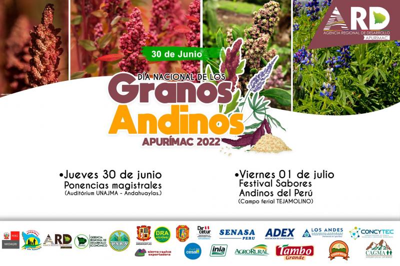 Hoy se celebra el “Día Nacional de los Granos Andinos”