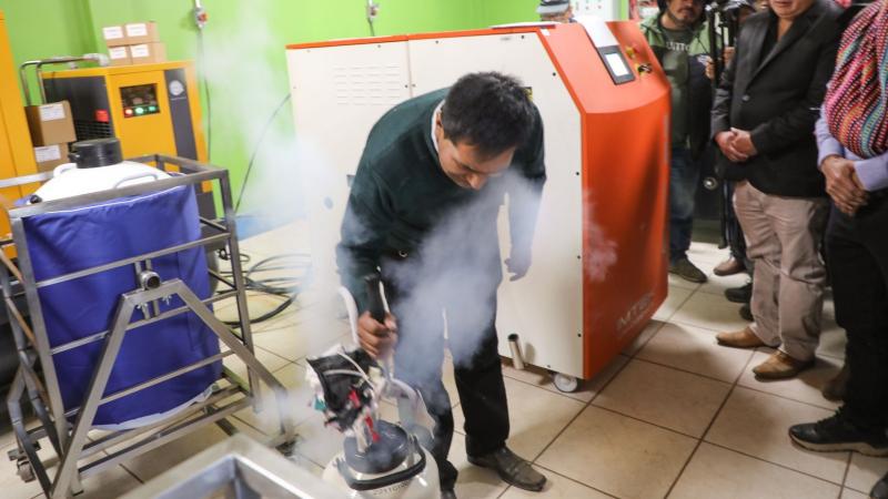 Inauguran primera planta procesadora de nitrógeno líquido en Junín