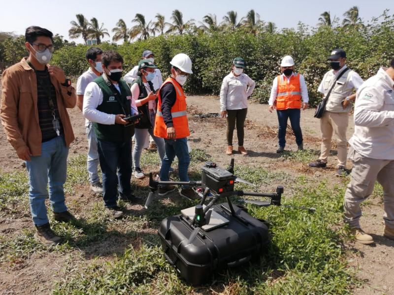 INIA monitoreará hectáreas de Lambayeque, Huancavelica, Ucayali y San Martín con equipos de drones de teledetección