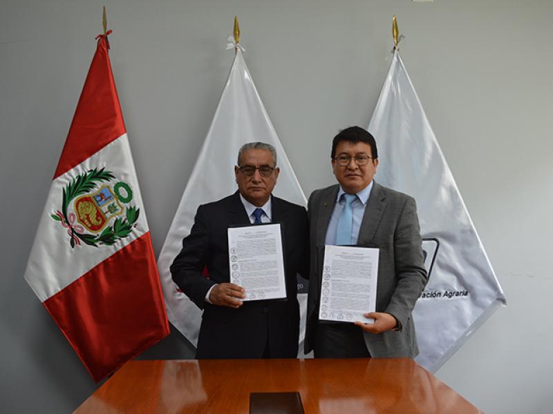 INIA y Gore Amazonas firman convenio para asumir compromisos en innovación agraria