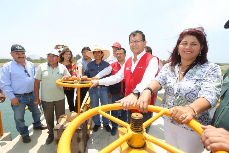 Invertirán S/ 180 millones en obras de rehabilitación de infraestructura de riego el 2020