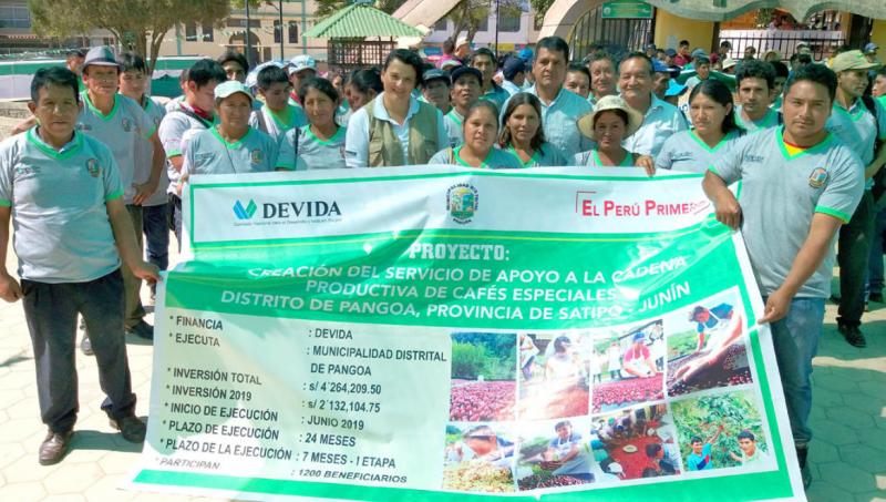 Junín: inician proyecto para mejorar producción de cafés especiales de Pangoa