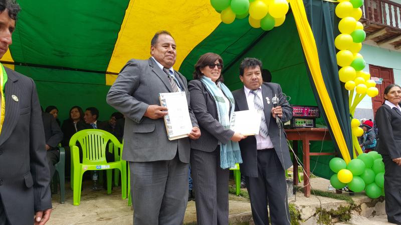 Junín: Proyecto Aliados II atiende a 630 familias en Jauja