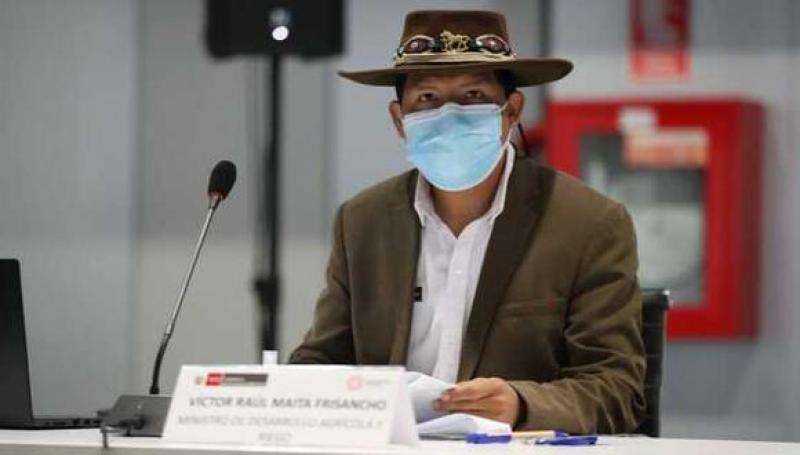 Junta de Sectores Hidráulicos de Riego solicitan salida del ministro Maita