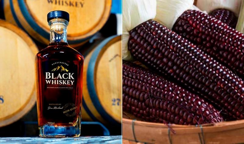 Lanzan al mercado el primer Whiskey de maíz morado