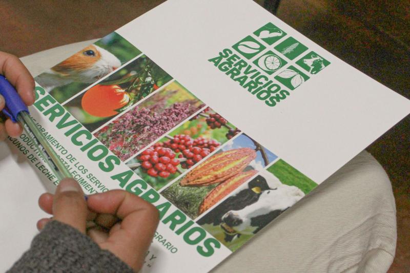Lanzan la tercera edición del proyecto “Mejoramiento de servicios de apoyo agrario” en Junín