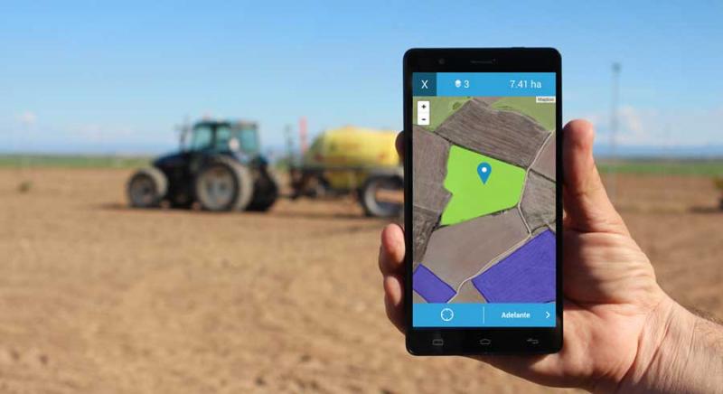 Los beneficios del uso del GPS y mapas en el agro