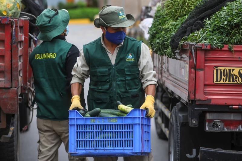 Mercado Mayorista de Lima dona 10 toneladas de alimentos a animales del Parque de las Leyendas
