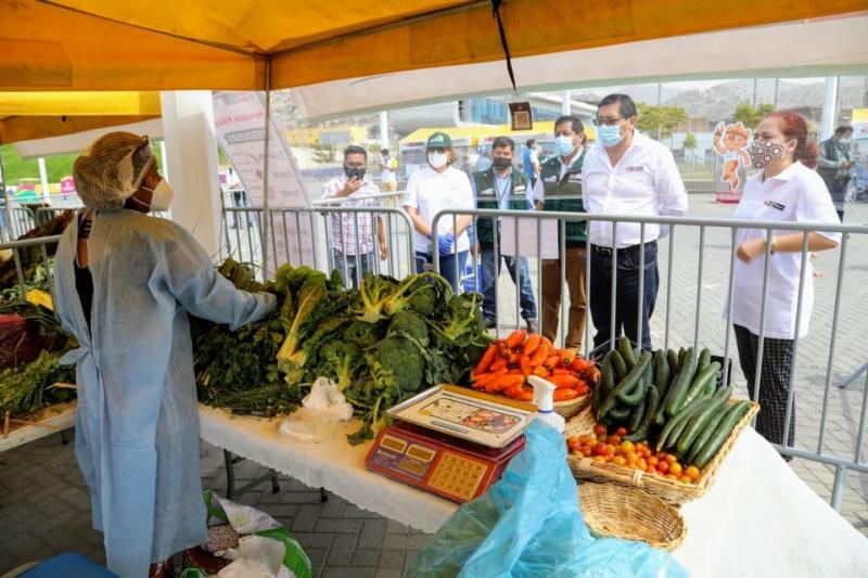 Mercados itinerantes ofrecerán productos de calidad en Lima y regiones del interior del país