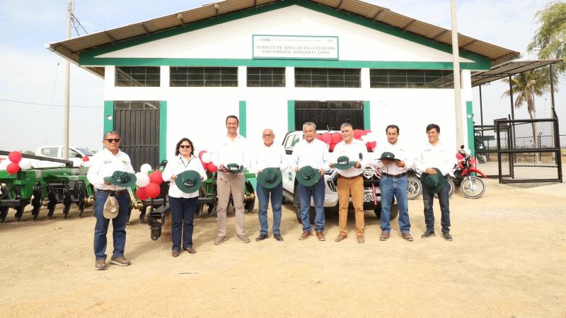 Midagri implementa moderno laboratorio y planta de semillas en beneficio de más de 14 mil productores de Piura