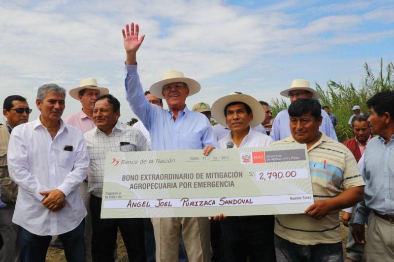 Minagri aclara a Conveagro: “A la fecha se han beneficiado 7.857 productores con bono extraordinario de emergencia”