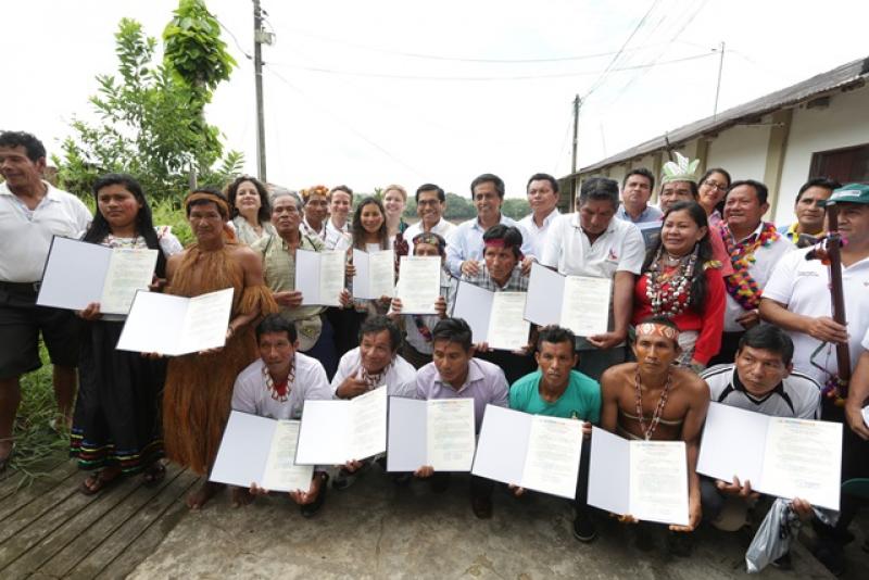 Minagri inició plan de formalización de predios en Amazonía