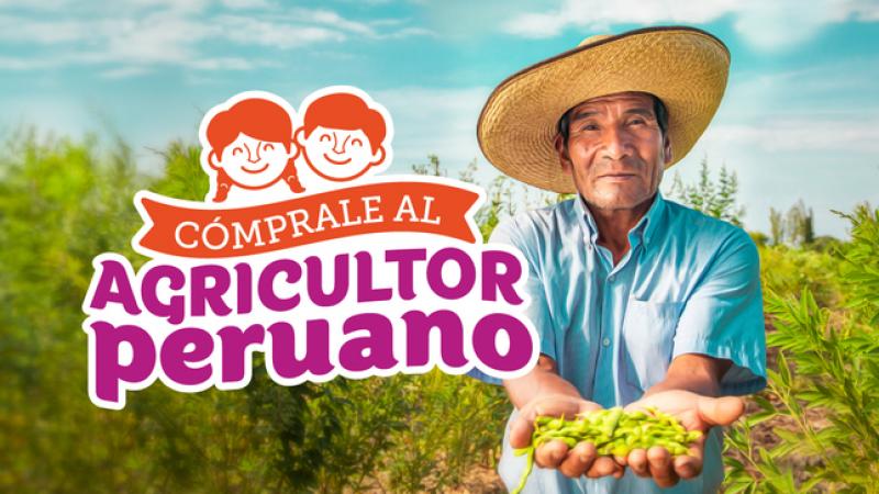Minagri lanza campaña “Cómprale al agricultor peruano”
