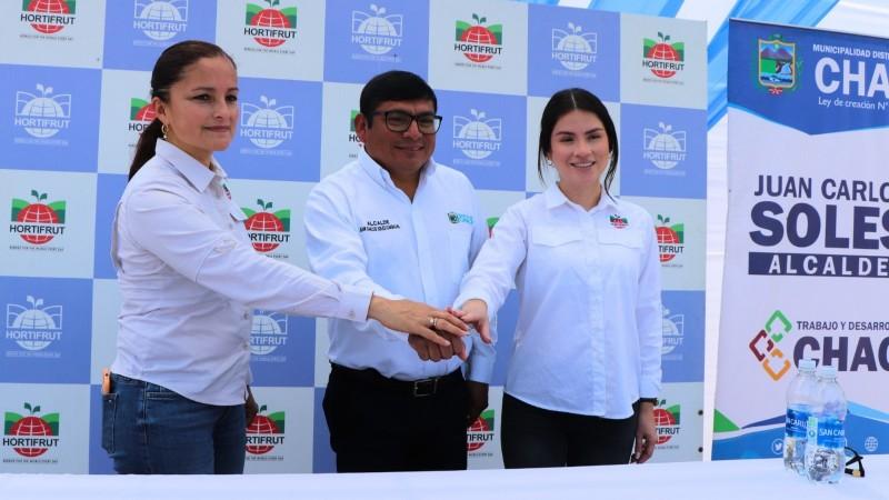 Municipalidad Distrital de Chao y Hortifrut Perú firman convenio para la ampliación del Centro de Salud de Nuevo Chao