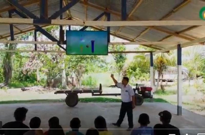 Palmicultora Ocho Sur entrega conectividad de internet a Comunidad Santa Clara de Uchunya