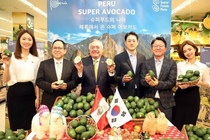 Palta peruana llega a cadena de supermercados más grande de Corea del Sur