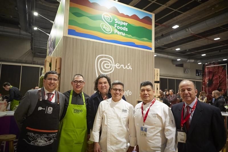 Perú posiciona productos exportables en cumbre gastronómica más importante de Europa